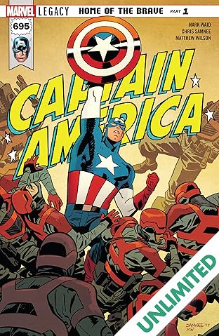 Captain America (2017-2018) #695